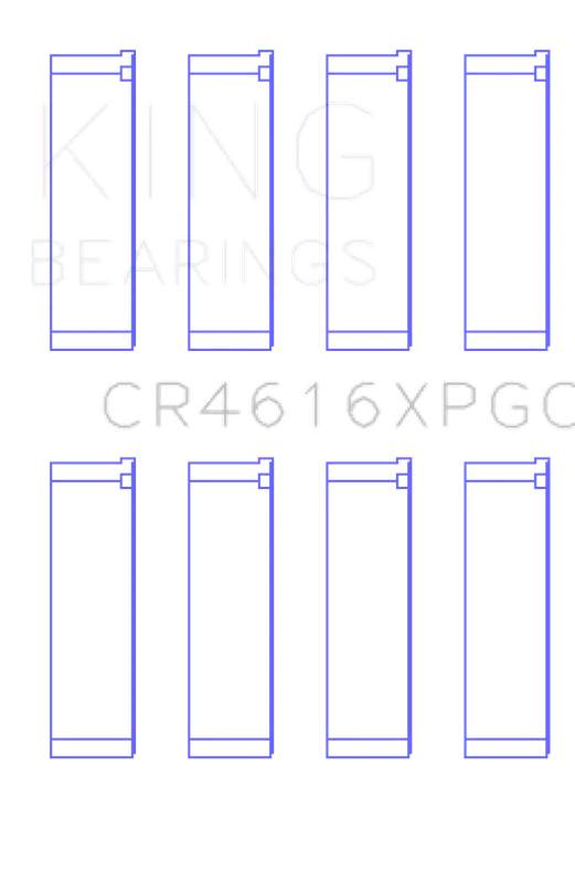 King Engine Bearings Subaru FA20 pMaxKote Performance Rod Bearing Set - Size STD