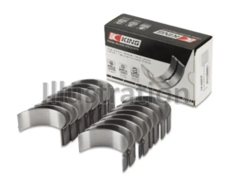 King Engine Bearings Chevy LS1 / LS6 / LS3 (Size STD) Silicone Bi-Metal Alum Rod Bearing Set