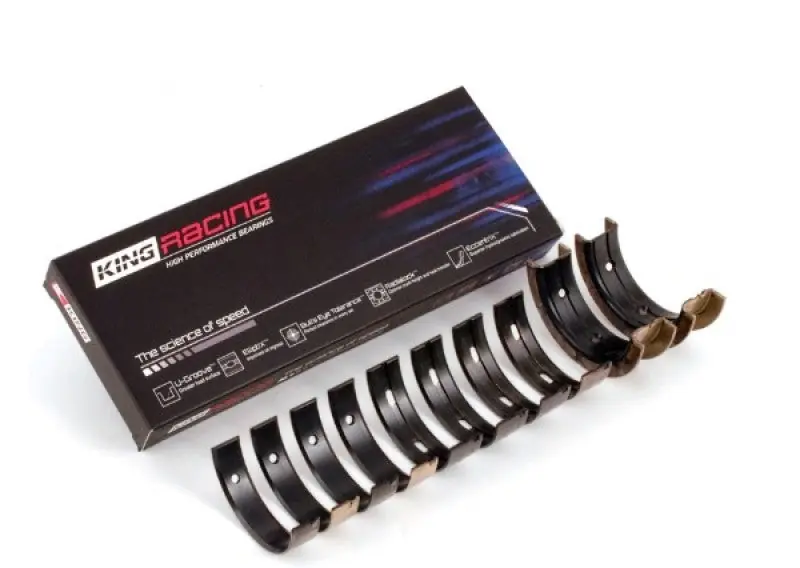 King Engine Bearings Mitsubishi 4G63 / 4G64 EVO I-IV 1992 (Size .025mm) Performance Main Bearing Set