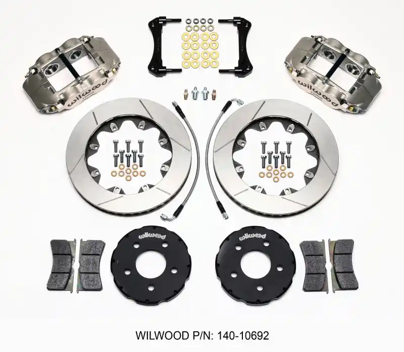 Wilwood Forged Superlite 4R ST BB Front Kit Road Race 94-04 Mustang