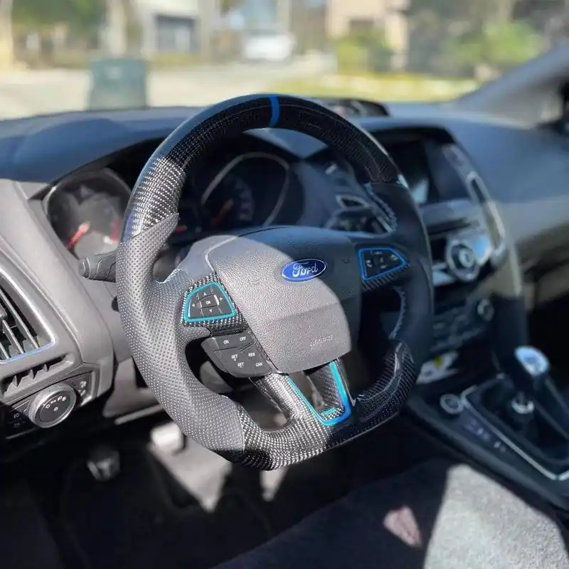 Ford Focus 2015+ ST/RS Carbon Fiber Steering Wheel
