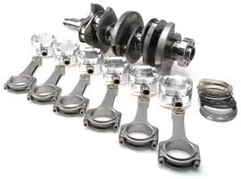 Brian Crower Nissan VQ35HR Stroker Kit 86.4mm Billet Crank Sportsman Rods 5.974in Unbalanced Pistons