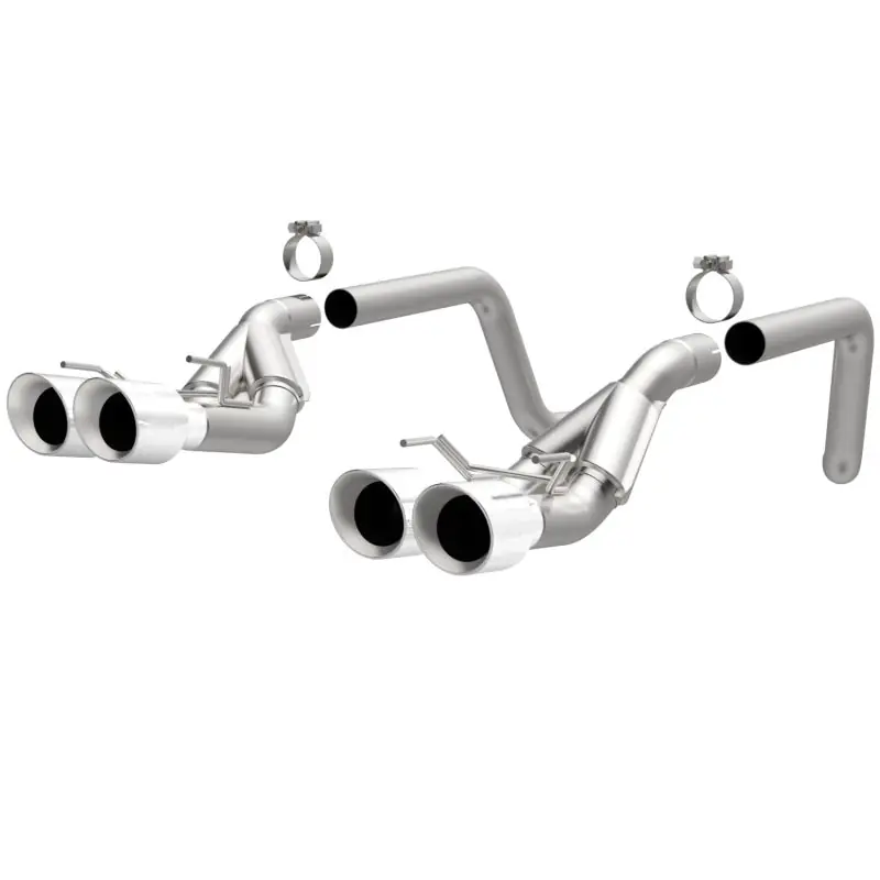MagnaFlow 09-11 Chev Corvette V8 6.2L Comp Series Quad Center Rear Exit SS Cat-Back Perf Exhaust
