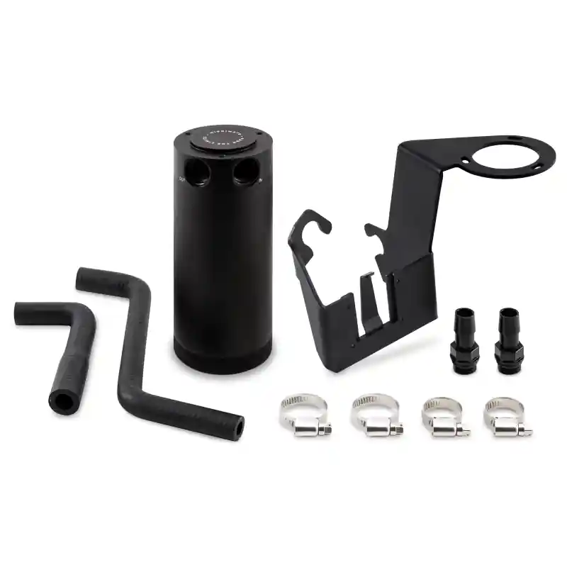 Mishimoto 03-06 Nissan 350Z / 04-07 Infiniti G35 VQ35DE PCV-Side Direct Fit Baffled Catch Can Kit