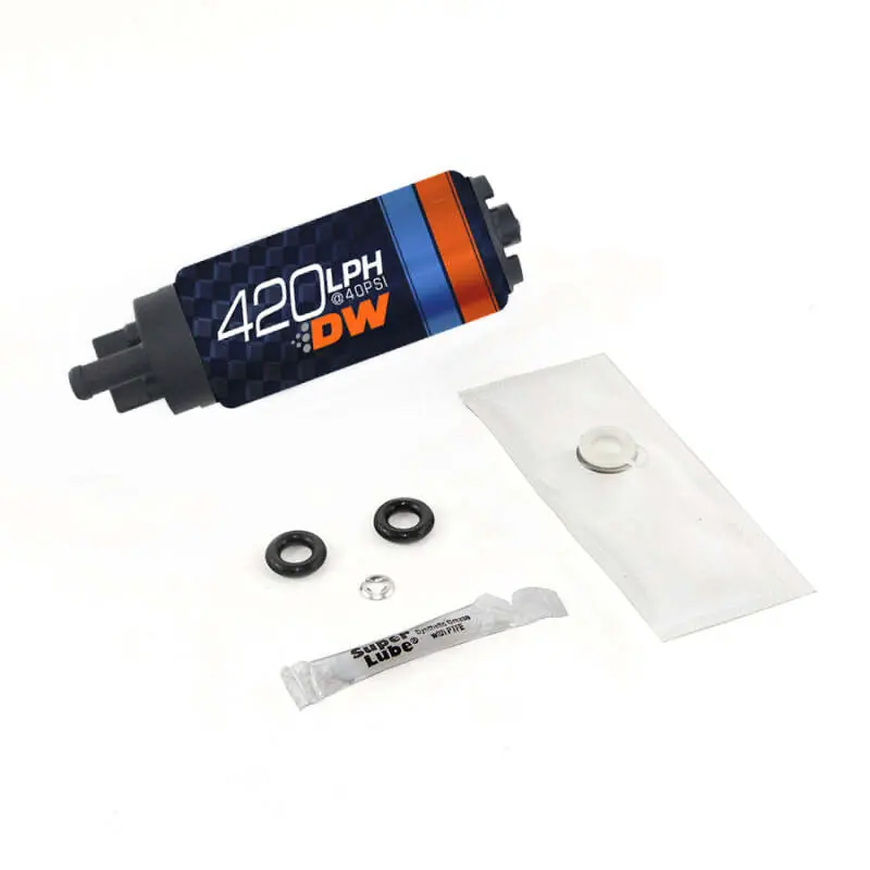 DeatschWerks DW420 Series 420lph In-Tank Fuel Pump w/ Install Kit For Civic (Excludes Si) 06-11