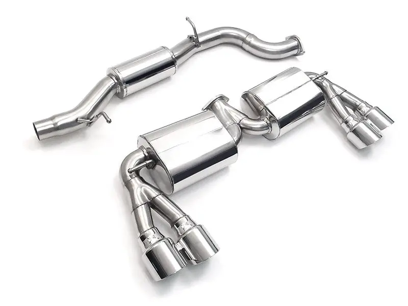 Stainless Steel Cat-Back Exhaust • MQBe Golf R Mk8