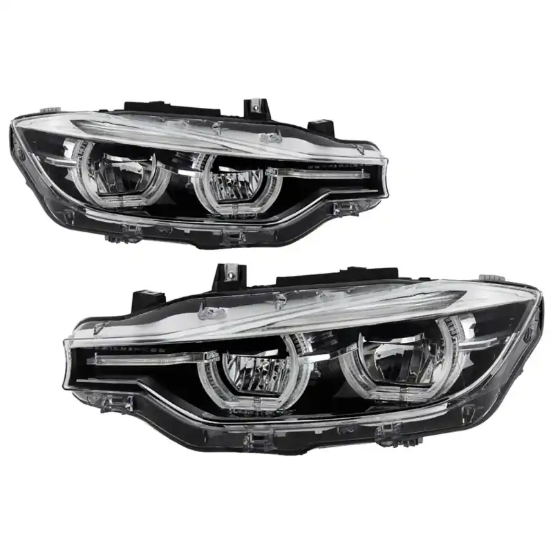 Spyder BMW F30 3 Series 4Dr LED Projector Headlights Chrome PRO-JH-BF3012H-4D-LED-C