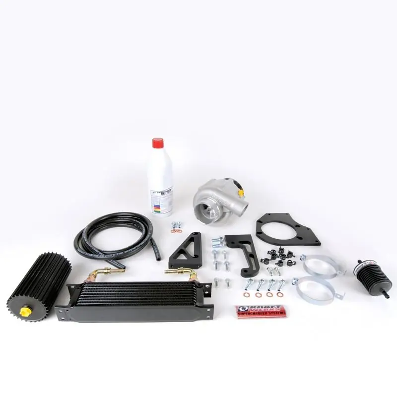 KraftWerks Honda K-Series Race Supercharger Kit (C38-92 Head Unit Pulley Size Req Drop Ship Only)