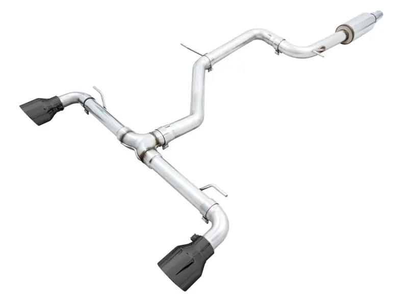 AWE Tuning 2022 VW GTI MK8 Track Edition Exhaust - Diamond Black Tips