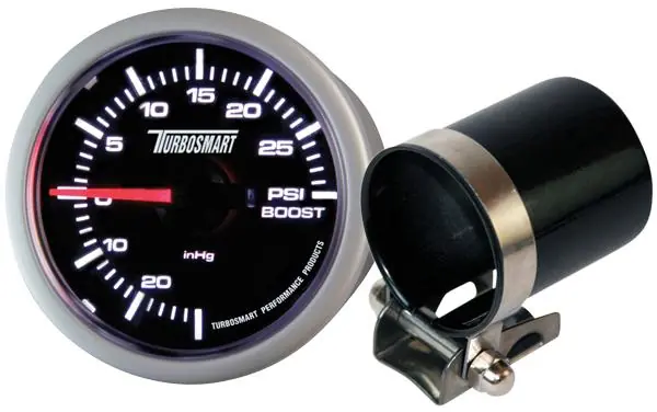 Turbosmart Vacuum/Boost Gauge 30psi 52mm - 2 1/16 (Stepper Motor)