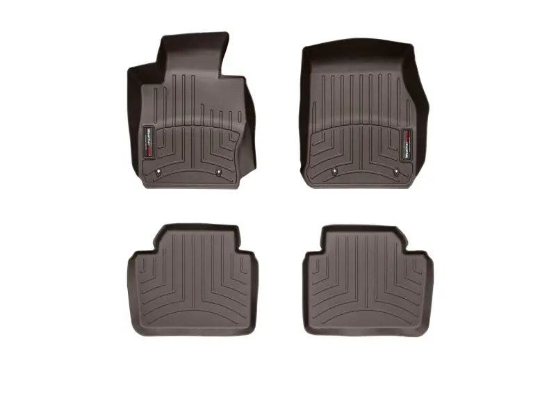 WeatherTech 2012+ BMW 3-Series Front and Rear FloorLiner - Cocoa