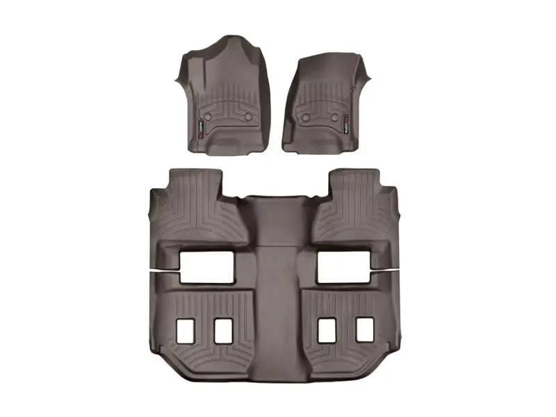 WeatherTech 2017+ Audi A4 Front & Rear FloorLiner - Cocoa