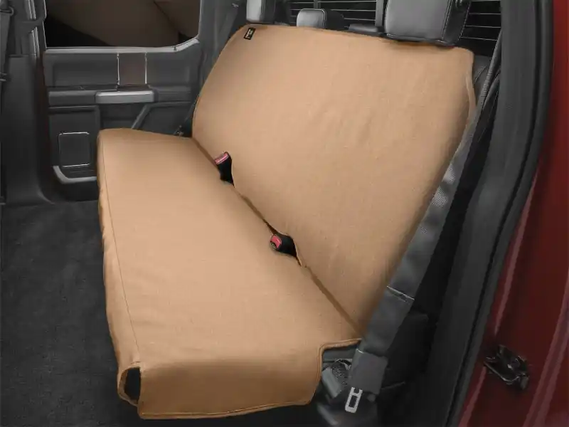WeatherTech 07-12 Acura MDX / 02-06 Audi S4 / 10-15 Chevy Silverado 1500 Tan Rear Seat Protector