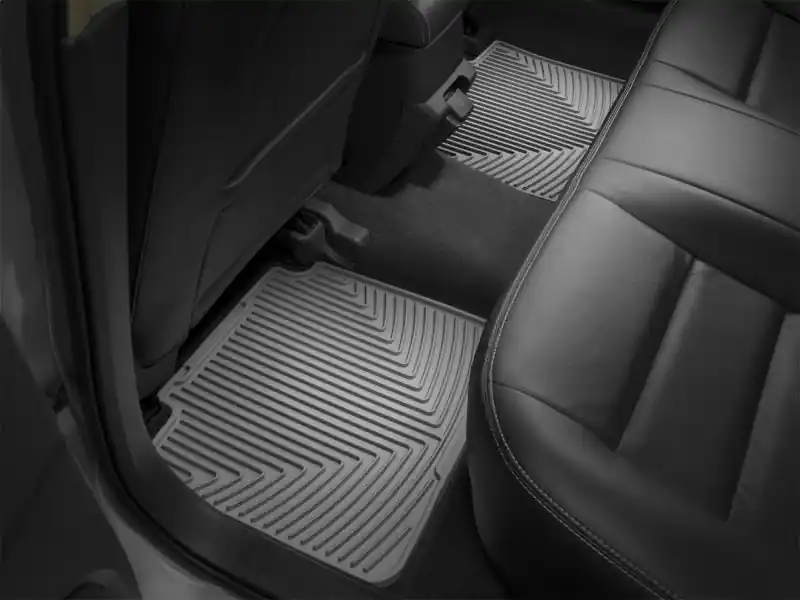 WeatherTech 2020+ Chevrolet Corvette Front Rubber Mats - Grey
