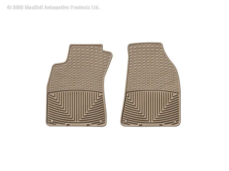 WeatherTech 95-04 Audi A6 Sedan Front Rubber Mats - Tan