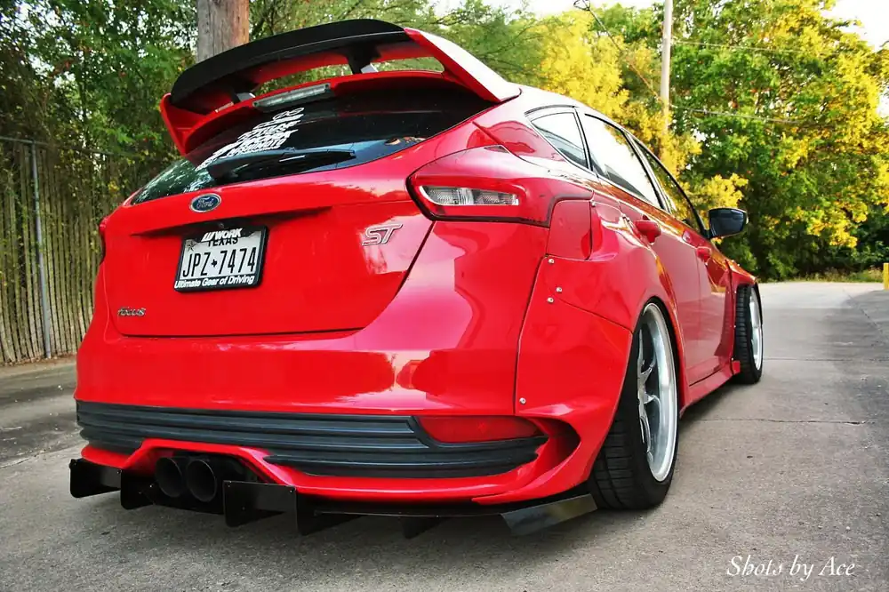 Ford Focus ST (2011-2018) Rear Diffuser V2