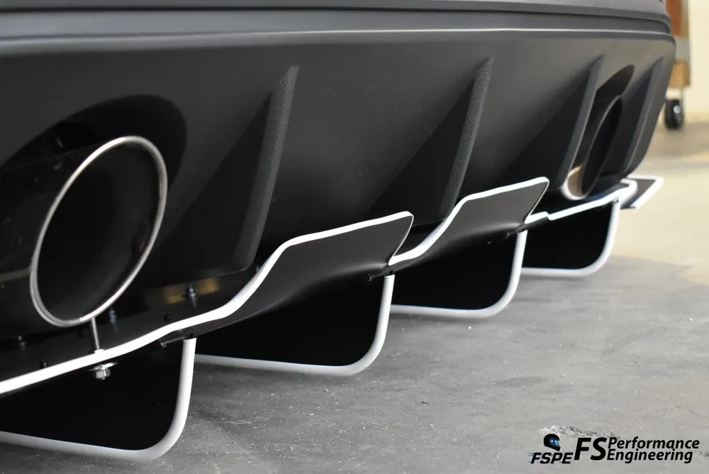Ford Focus RS (2016-2018) Rear Diffuser V3