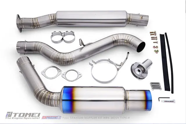 Tomei Expreme Ti Single Exit Titanium Catback "Type-R" | 2022+ Subaru WRX (TB6090-SB06A)