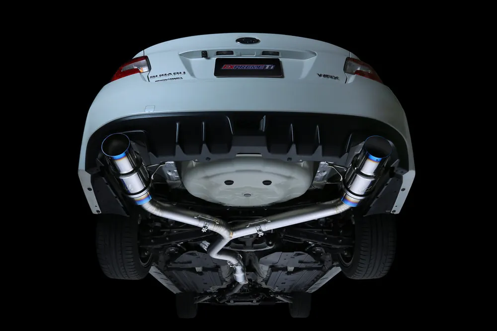 Tomei Full Titanium Dual Muffler Expreme Ti Type-D Exhaust | 2011-2021 Subaru WRX / STI GV/VA Sedan