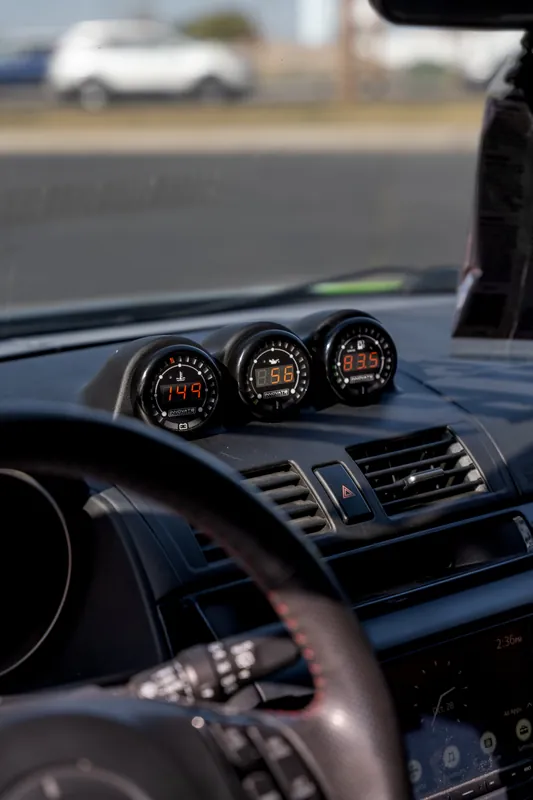 Gravedigger 2007-09 Mazdaspeed 3 Triple Gauge Pod Kit