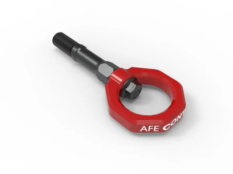 AFE 20-24 Chevrolet C8 Corvette Rear Tow Hook - Red