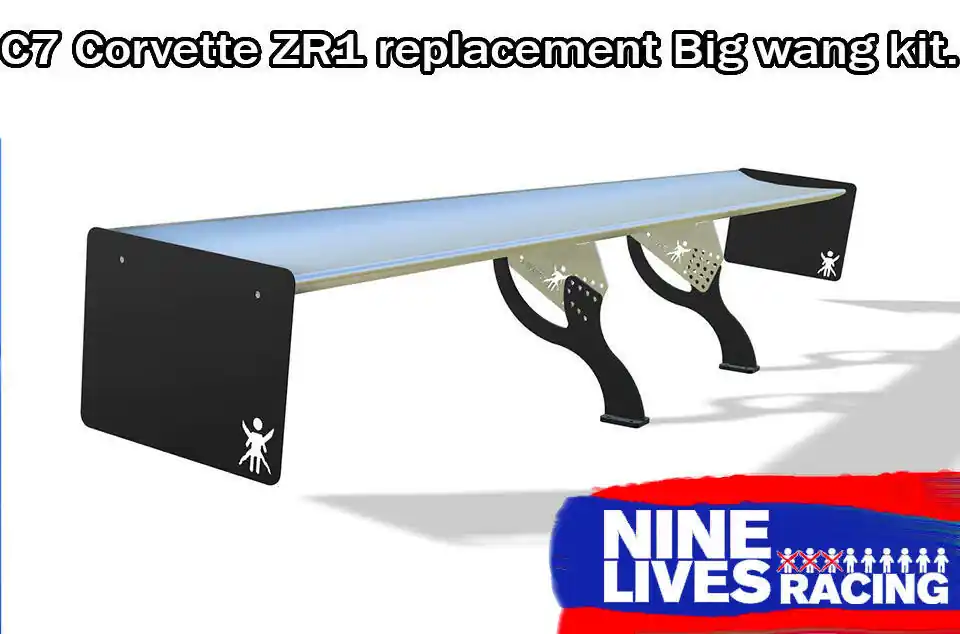 Corvette Big Wang ZR1 replacement wing C7