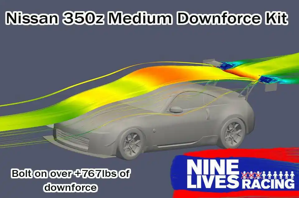 Nissan 350z Medium Downforce Kit 03-2010