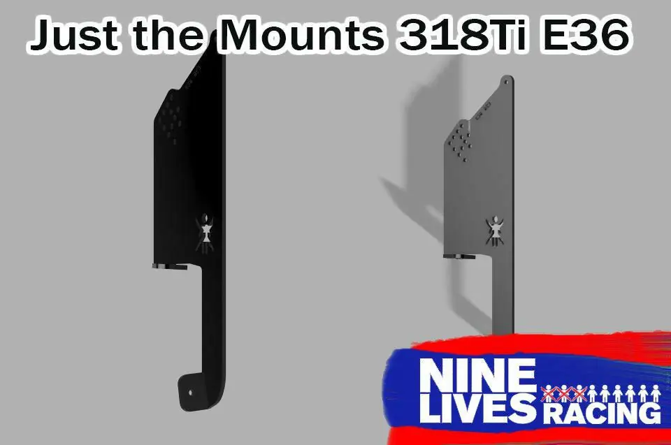 318Ti Mounts ’90-00 E36 - Pylons Only