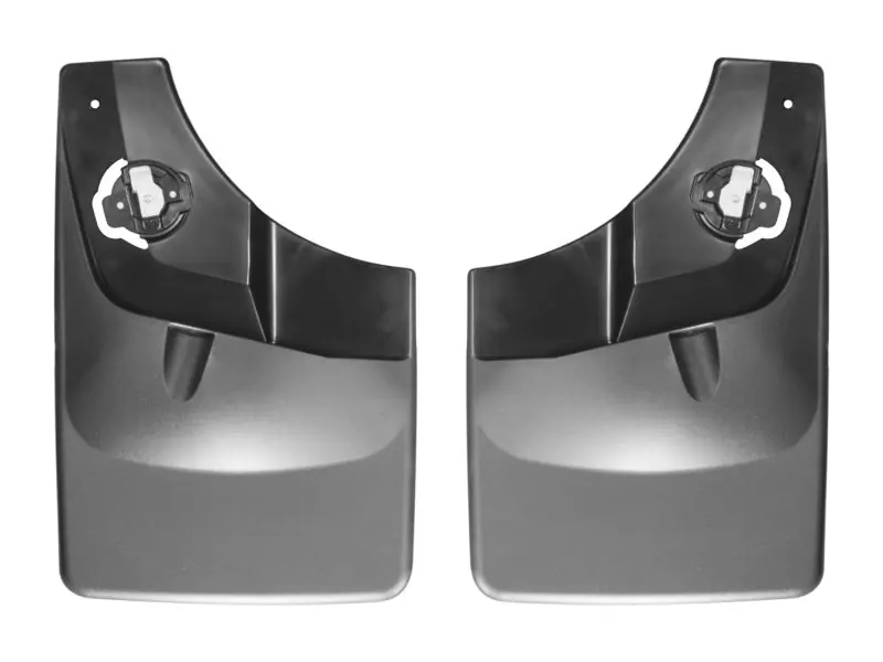 WeatherTech 2015 Ford F-150 w/ Fender Lip Molding No Drill Rear Mudflaps