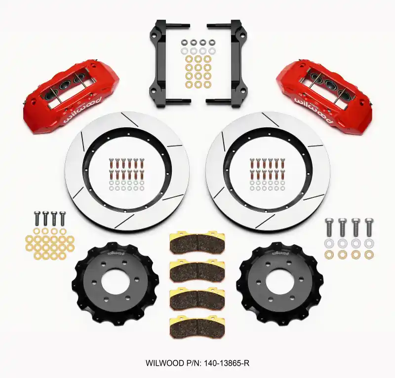 Wilwood TX6R Front Kit 15.50in Red 2010-Up Ford F150 (6 lug)