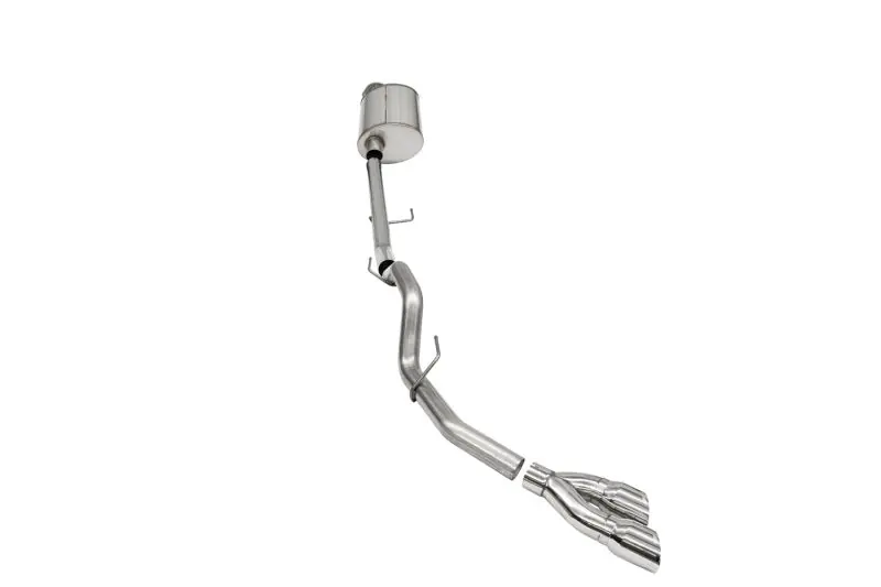 Corsa 2021-2025 Ford F-150 Regular Cab/ 8in Bed 5.0L V8 Sport Cat-Back Single Side Exit-Polished