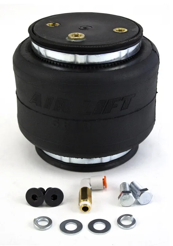 Air Lift Replacement Air Spring - LoadLifter 5000 Ultimate Bellows Type w/ internal Jounce Bumper