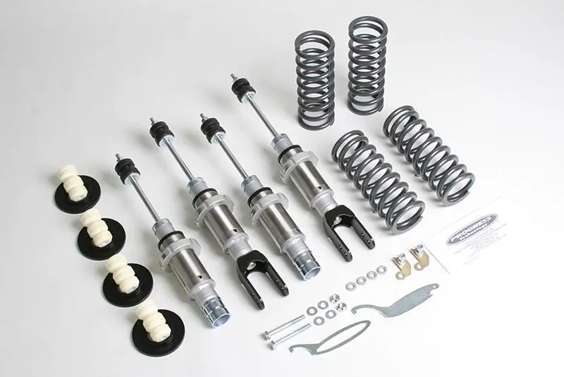 Progress Tech 89-91 Honda Civic/Si/CRX Coil-Over 3 System (FR 450lb / RR 550lb) Factory Top Hat Only