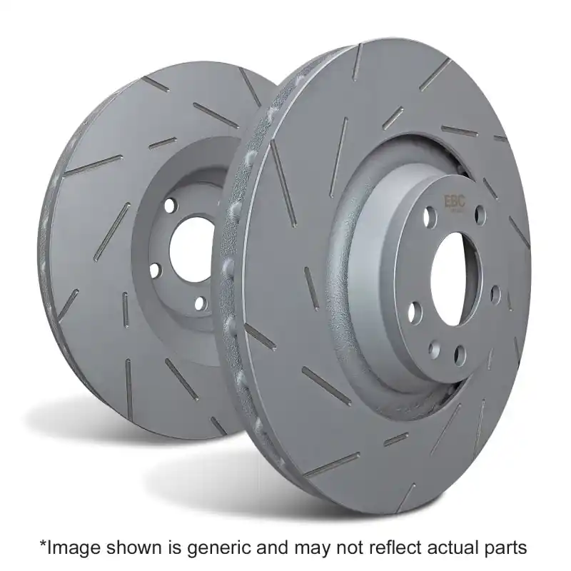 EBC 2020+ Ford Explorer 3.0L Hybrid Rear USR Slotted Rotors