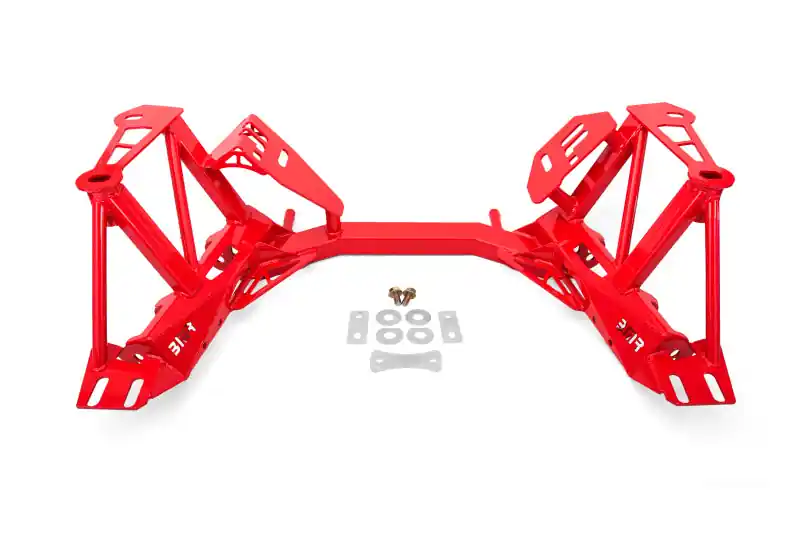 BMR 79-95 Ford Mustang K-Member Premium Version w/o Spring Perches - Red
