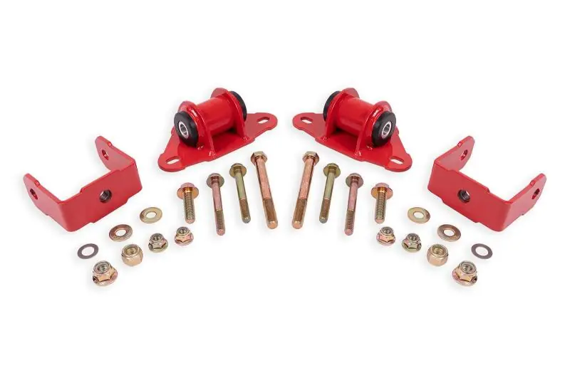 BMR 14-19 Chevrolet Corvette Transmission/Differential Mount - Red