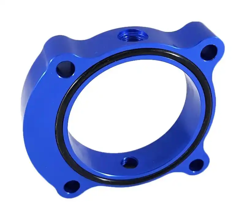 Torque Solution Throttle Body Spacer Kia Optima 2.0T - Blue
