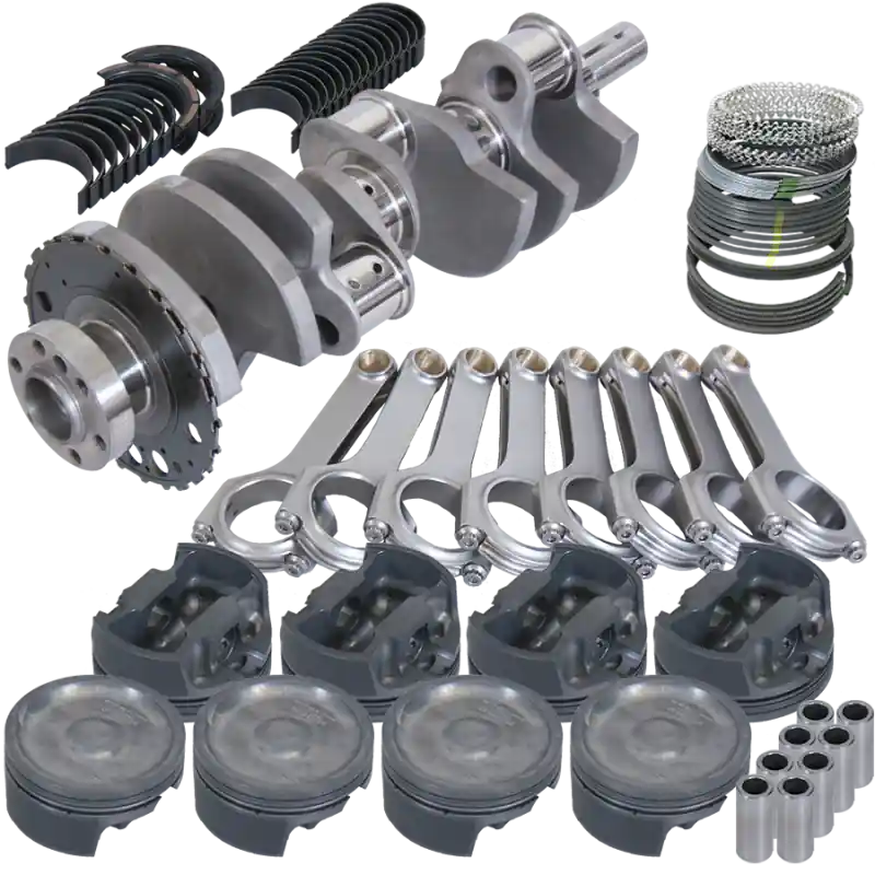 Eagle Chevy LS2 4.000in Crank 24 Tth Reluctor 6.125in H-Beam -25cc 4.005in Pistons Rotating Assembly