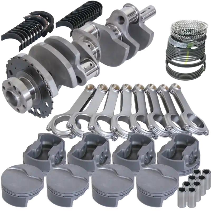 Eagle Chevy LS3 4.000in Crank 24 Tth Reluctor 6.125in H-Beam -4cc 4.005in Pistons Rotating Assembly