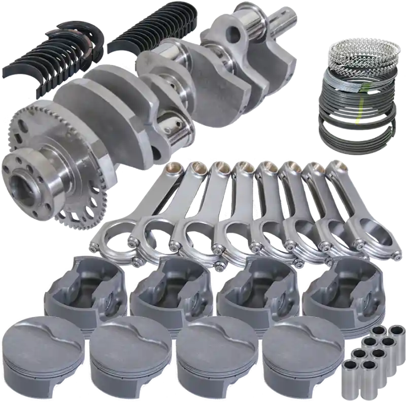 Eagle Chevy LS3 4.000in Crank 58 Tth Reluctor 6.125in H-Beam 4.030in Pistons Rotating Assembly