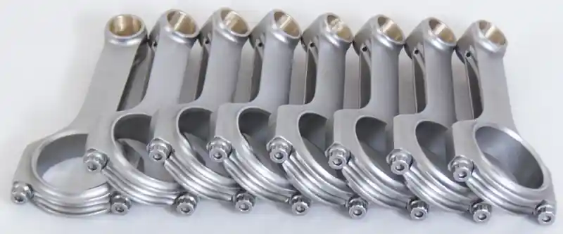 Eagle Chevrolet Small Block 5.700in Length Forged 4340 Steel Lightweight H-Beam Rods - Set of 8