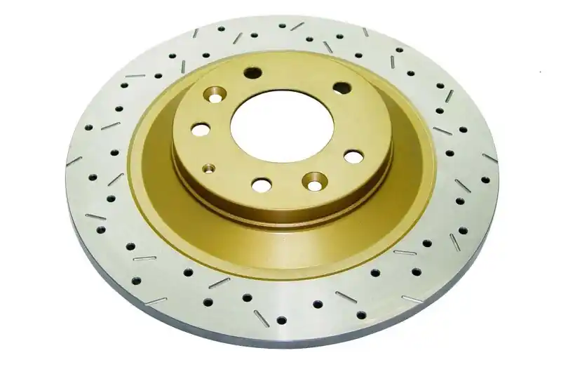DBA 05+ Mazda MazdaSpeed6 / 05+ MX6 Rear Drilled & Slotted 4000 Series Rotor