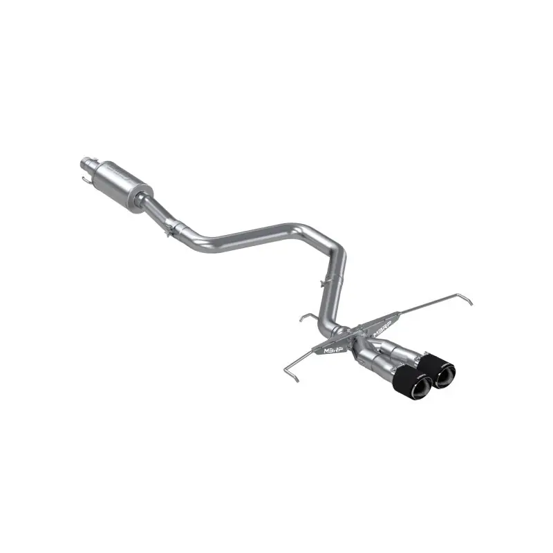 MBRP 2019+ MBRP Hyundai Veloster Turbo Cat Back - T304 Stainless - Carbon Fiber Tip