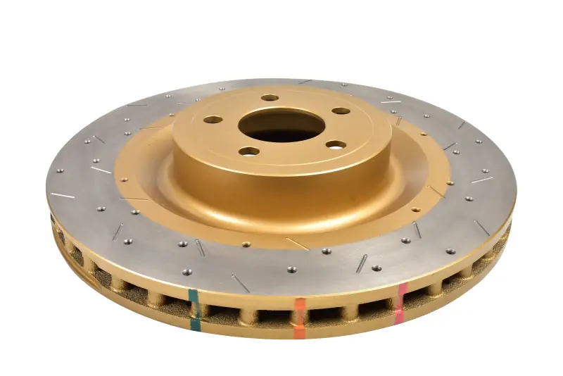 DBA 15-22 Ford Mustang GT (w/Perf Package 380mm Frt Rotor) Front 4000 Series Drilled & Slotted Rotor