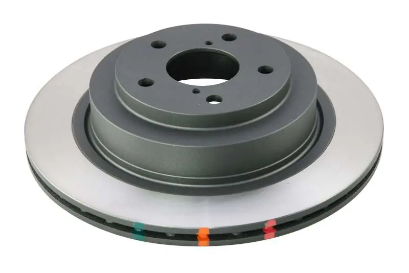 DBA 06-07 Subaru Impreza WRX Rear 4000 Series Plain Rotor