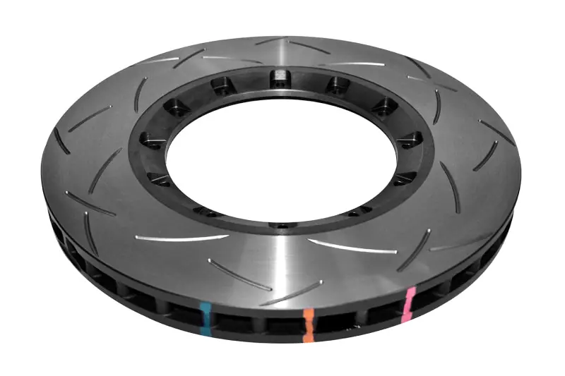 DBA 18-19 Subaru STI VAB T3 5000 Series 2-Piece Slotted Front Brake Rotor (Hat Not Included)