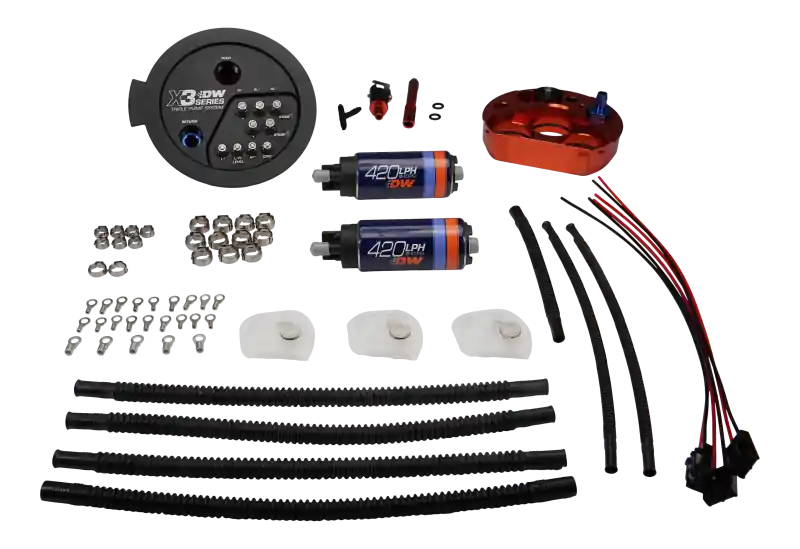 DeatschWerks 20-24 A90/91 Toyota Supra/G8X BMW M3/M4 Fuel Pump Module w/Dual DW420s