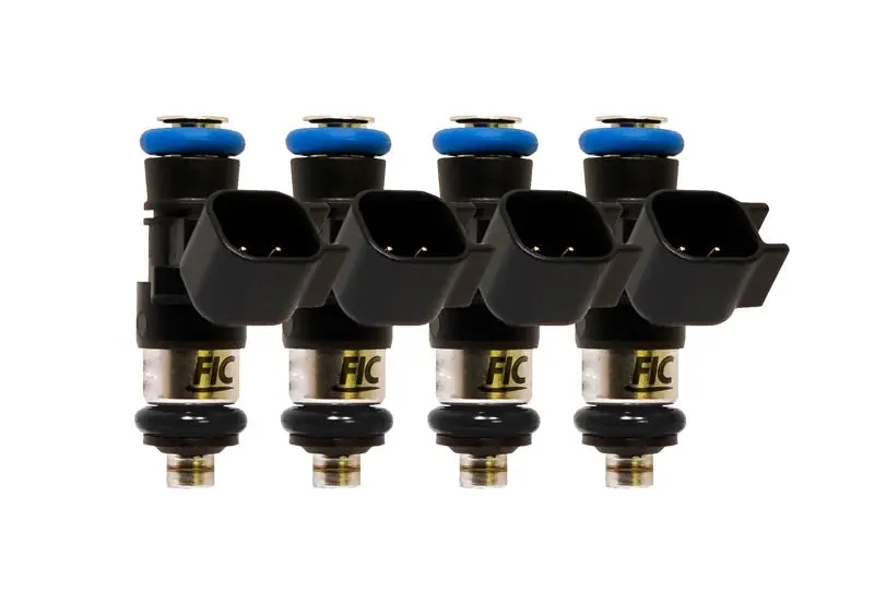 Four Cylinder 1000cc SHORT Custom Injector Set (isc-1000h-short-4)