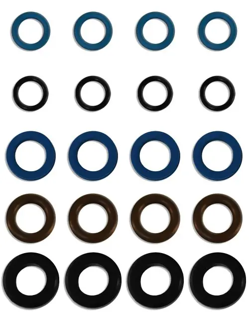 Seal kit for Fuel Injector Clinic Subaru top feed style injectors (slk-175x4)
