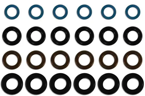 Seal kit for Fuel Injector Clinic high-z 3000GT VR4, RB26, or 7M-GTE injectors (slk-135-185x6h)